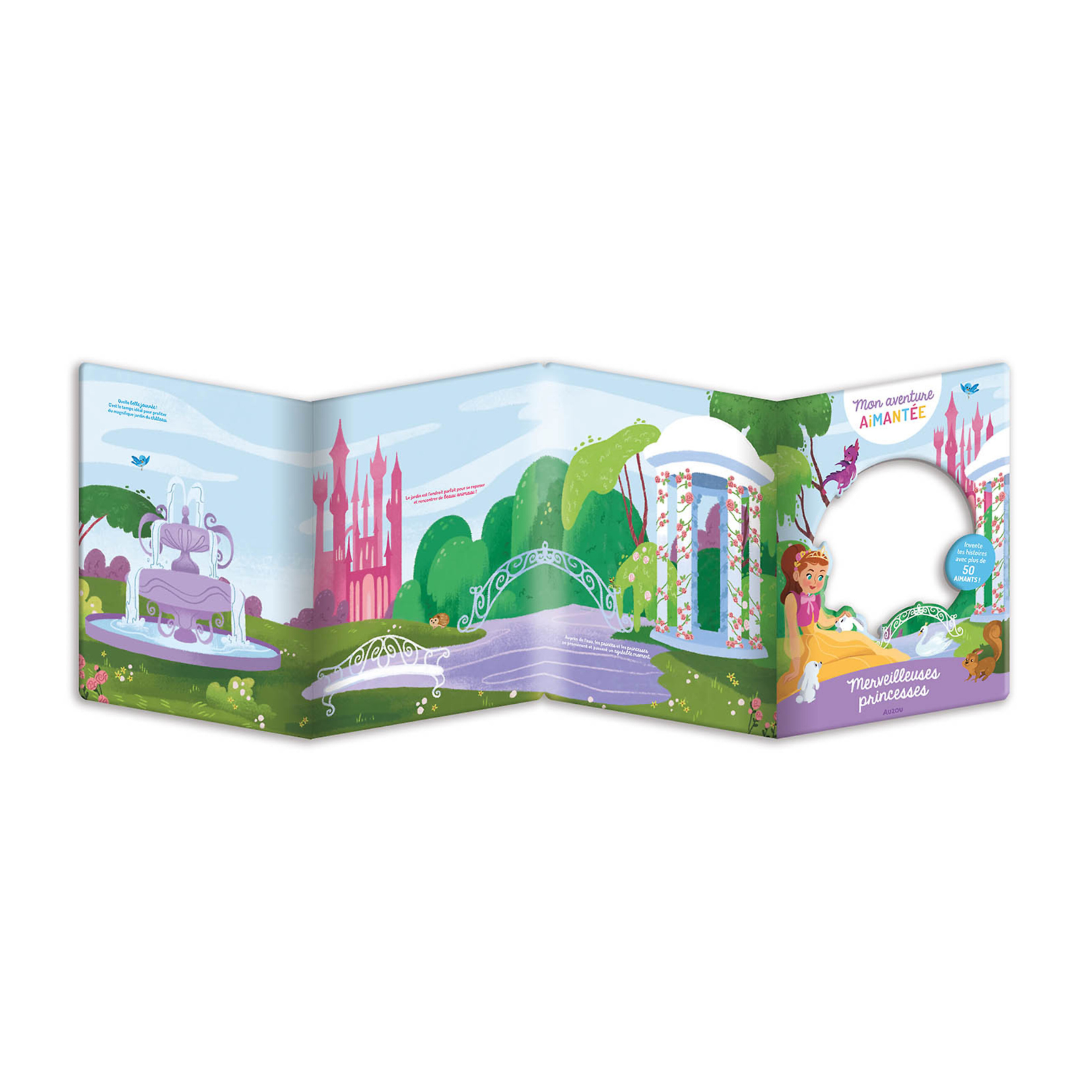 mon aventure aimantée merveilleuses princesses auzou