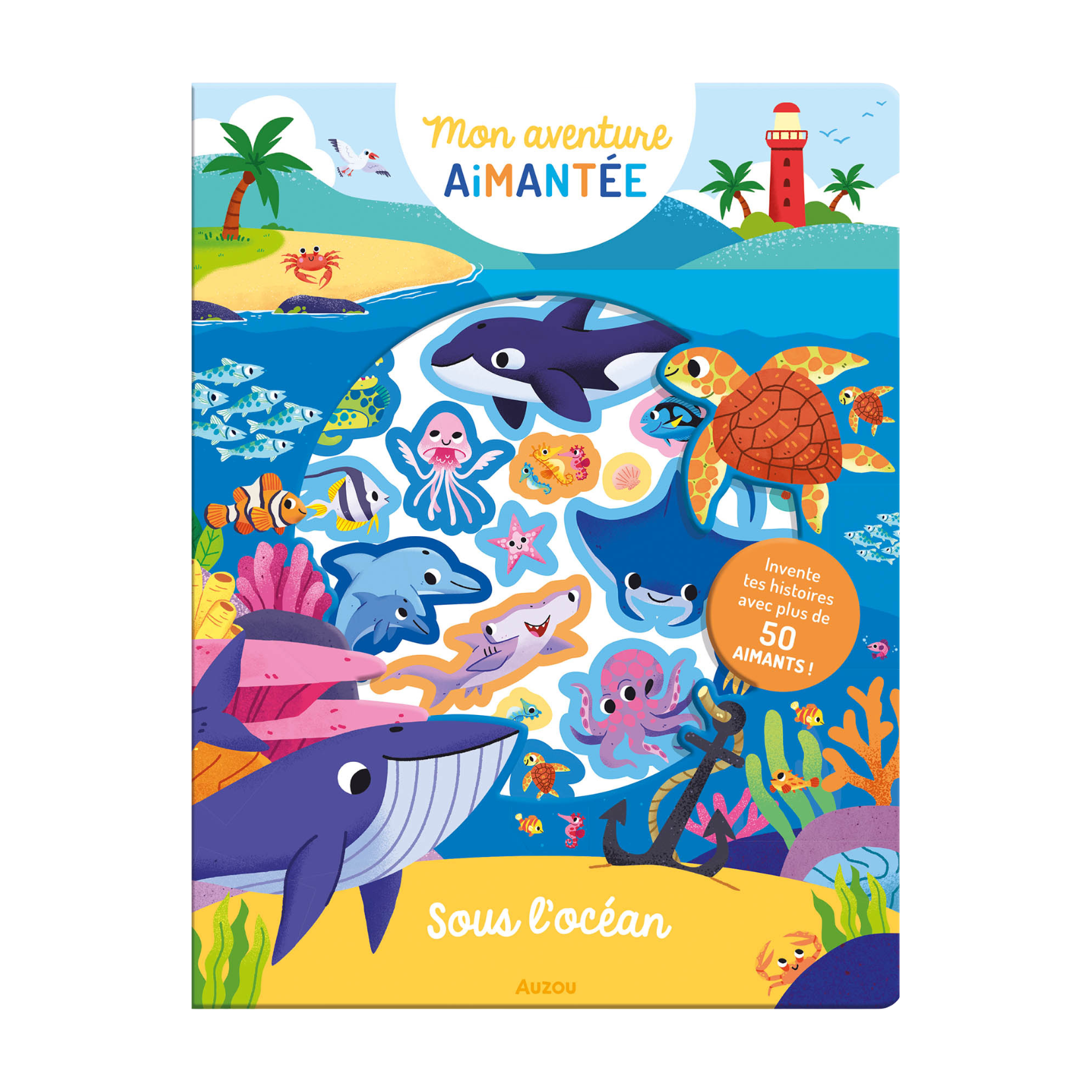 mon aventure aimantée sous l'océan auzou