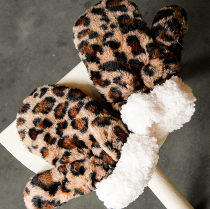 Moufles Adulte - Léopard