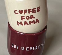 Mug beige - Coffee for mama