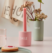 Tasse en porcelaine rose - SMILE
