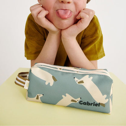 ninon-la-trousse-a-crayons-double-teckels bleu givré
