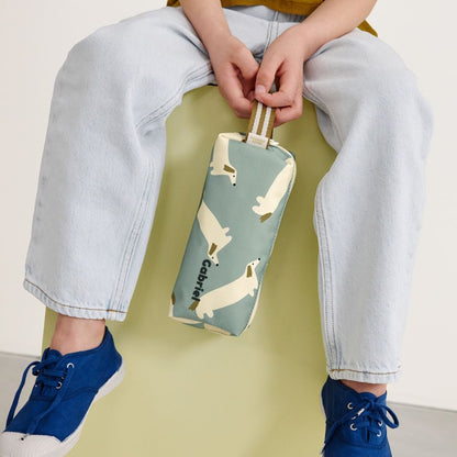 ninon-la-trousse-a-crayons-double-teckels bleu givré