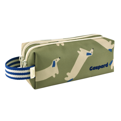 ninon-la-trousse-a-crayons-double teckels olive
