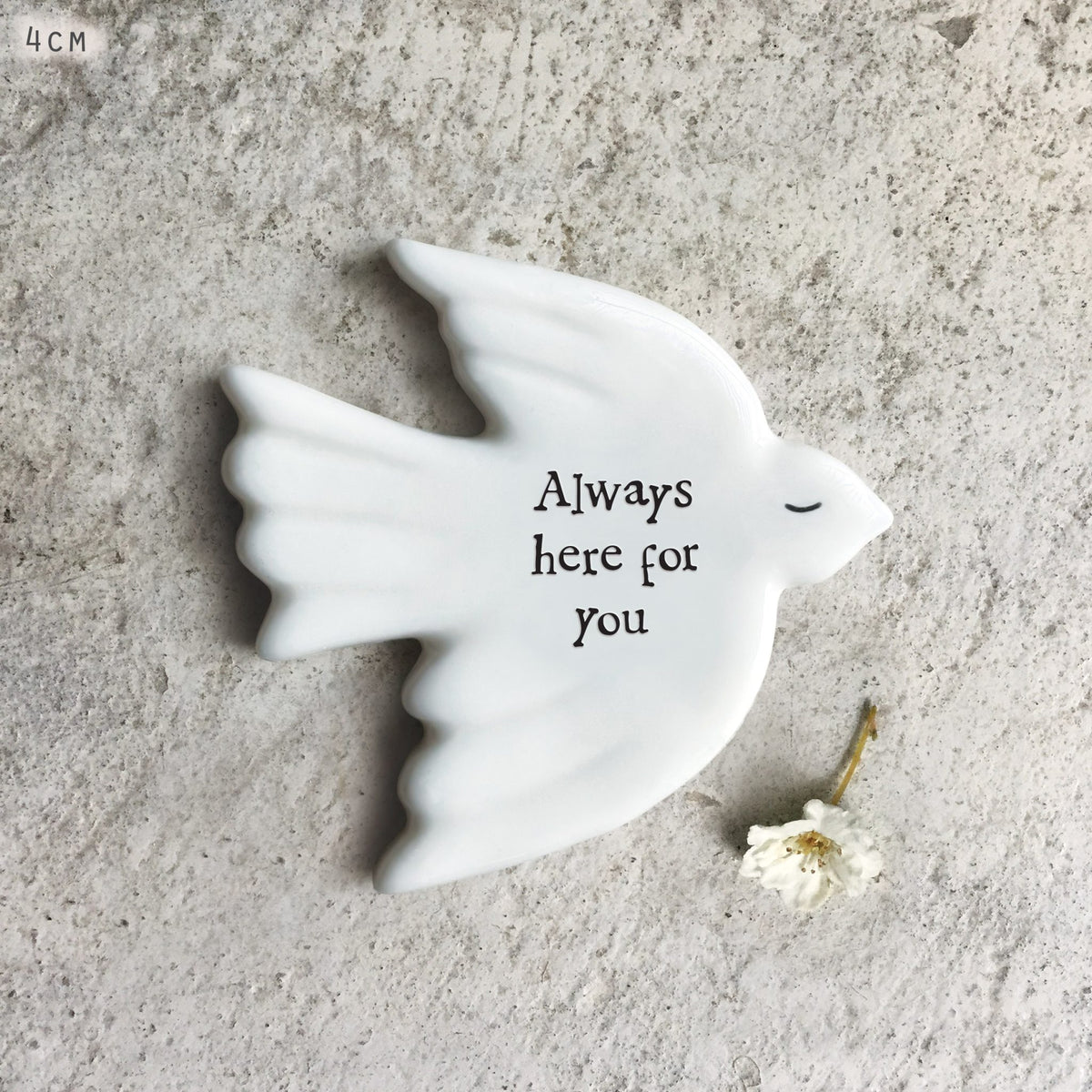 oiseau fin porte bonheur always here for you east of india