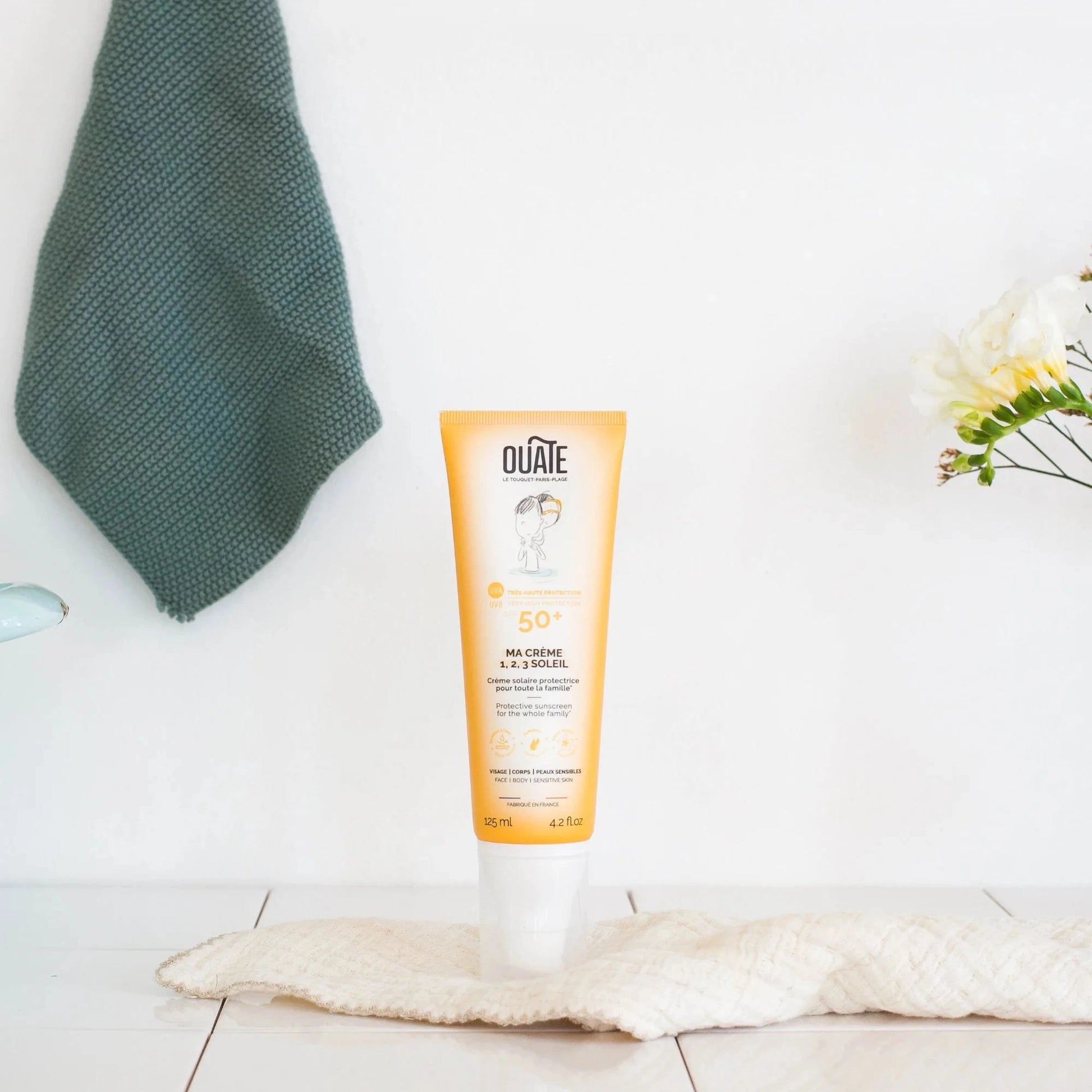 ouate crème solaire enfant 50+