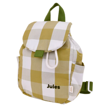 paco-le-sac-a-dos-a-carreaux ocre