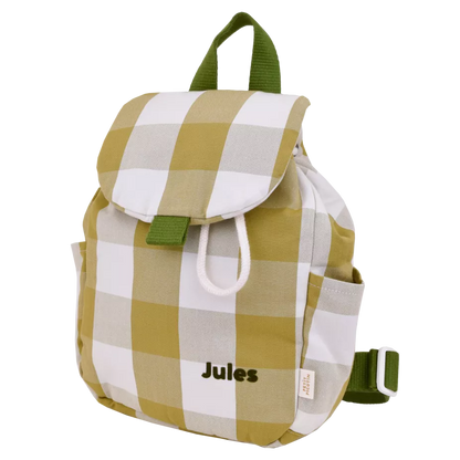 paco-le-sac-a-dos-a-carreaux ocre