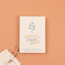 Sachet de graines - Papi adoré