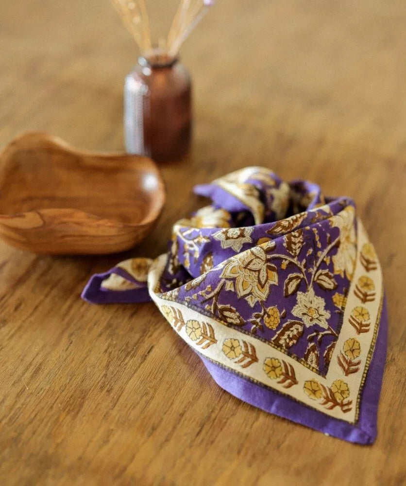 Petit foulard - Manon Purple