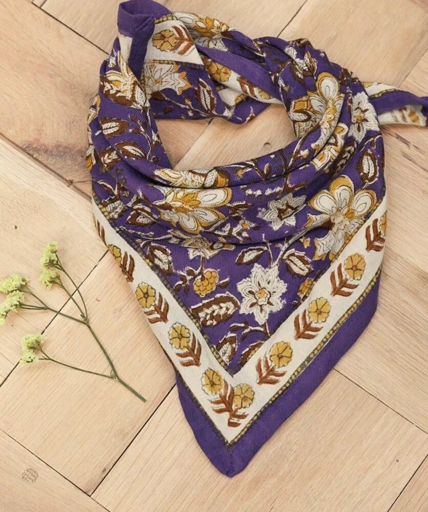 Petit foulard - Manon Purple