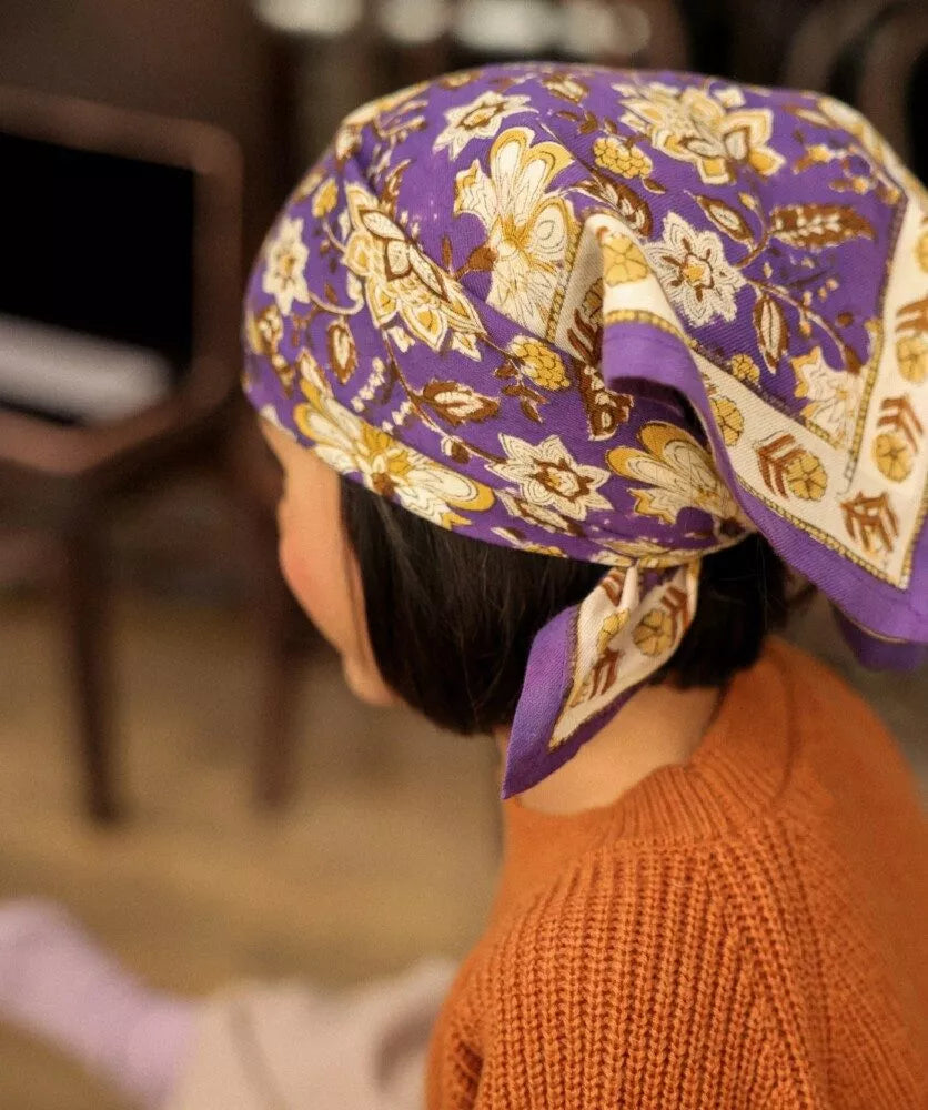 Petit foulard - Manon Purple