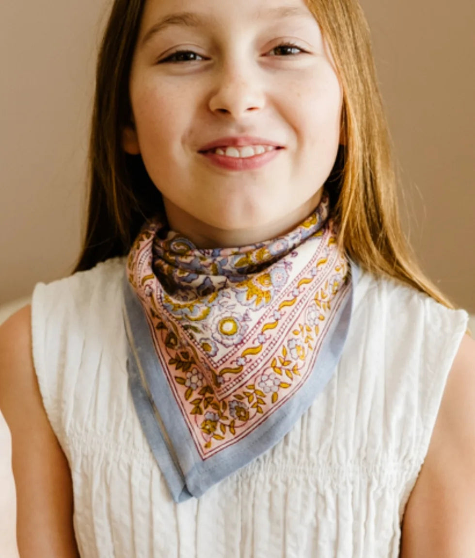 Petit foulard - Garda Bleuet