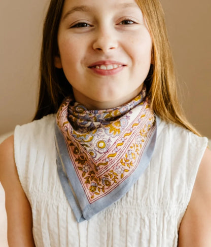 Petit foulard - Garda Bleuet