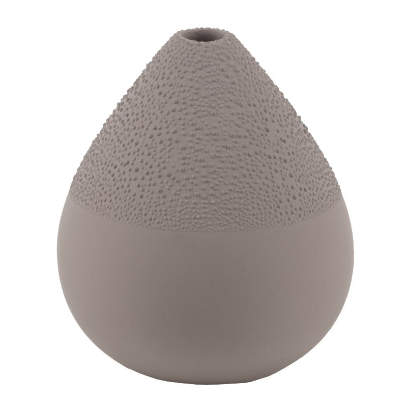 Petit vase perle - gris