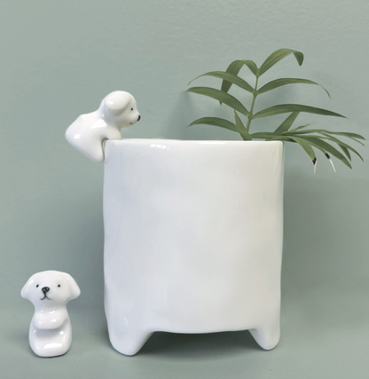 Petite décoration bol / pot - Chien