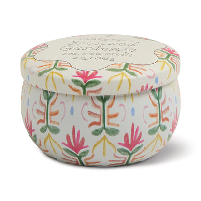 petite bougie ronde bronzed gardenia gentlemen's hardware