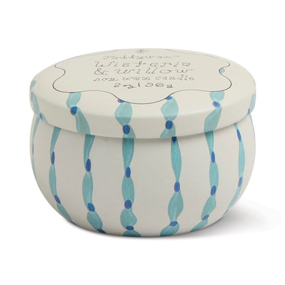 petite bougie ronde wisteria & willow gentlemen's hardware