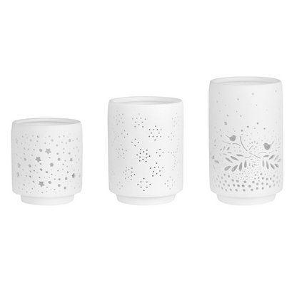 Trio de photophores - Céramique
