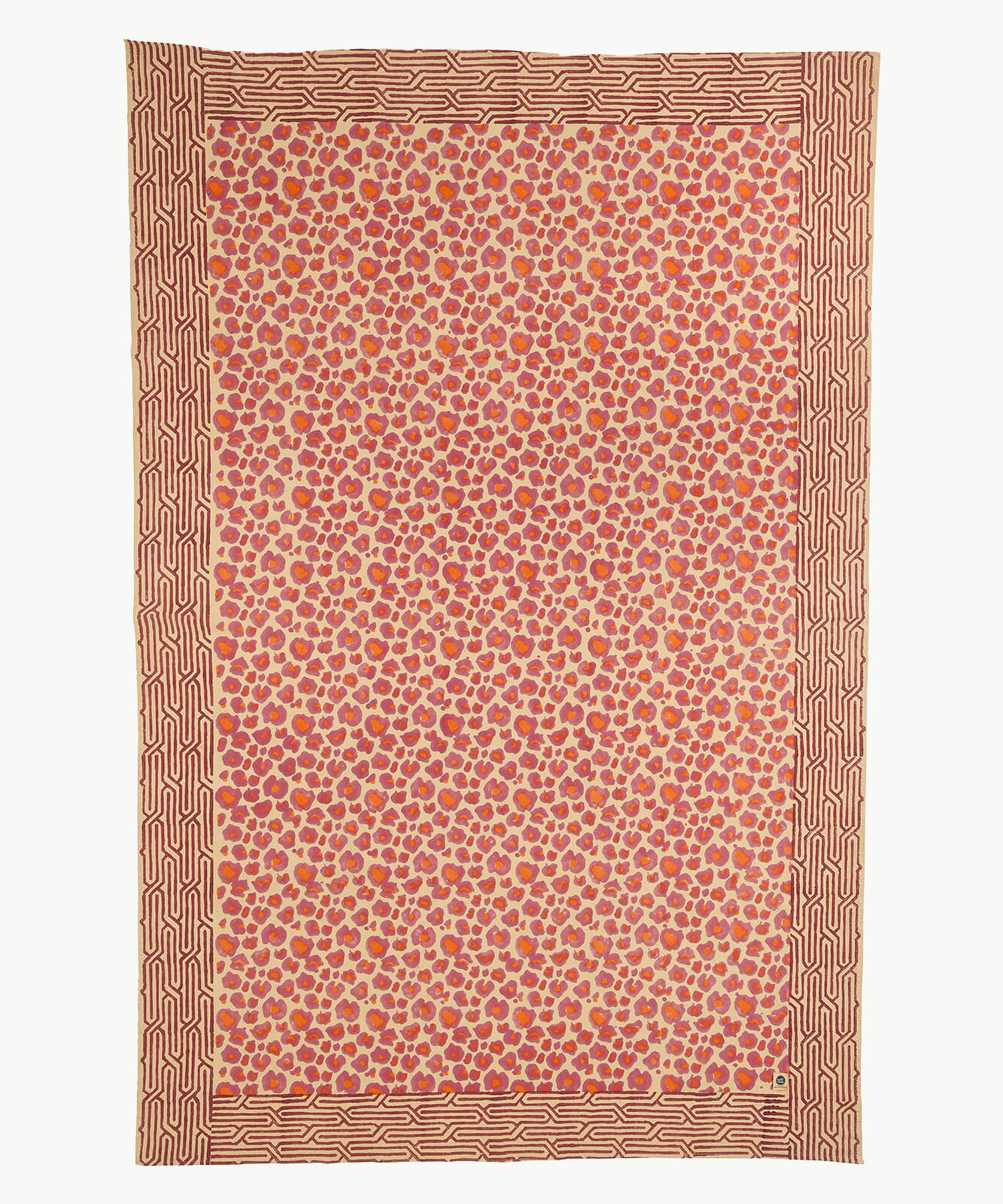Tissu / Nappe - Léopard Rose 220x140cm