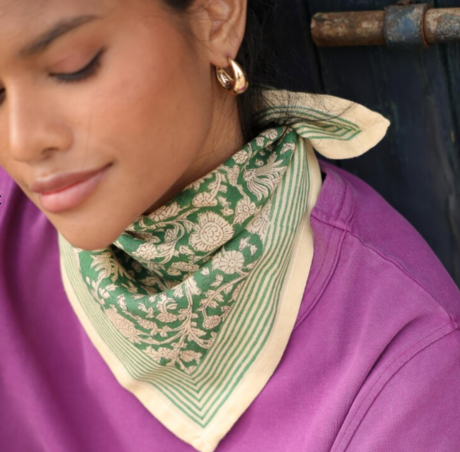 Petit foulard - Anjali prairie