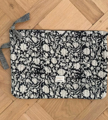 Pochette ordinateur 15' - Anjali Encre