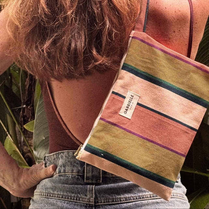 pochette avec anse sand Gabrielle paris