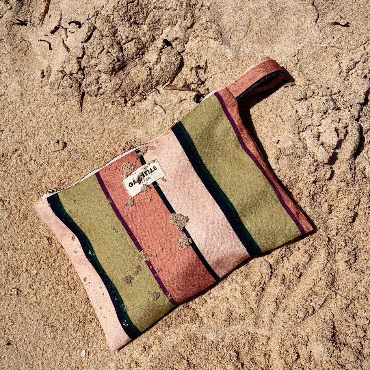 pochette avec anse sand Gabrielle paris