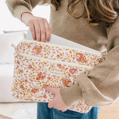 pochette ordinateur 13 folk story petale bindi