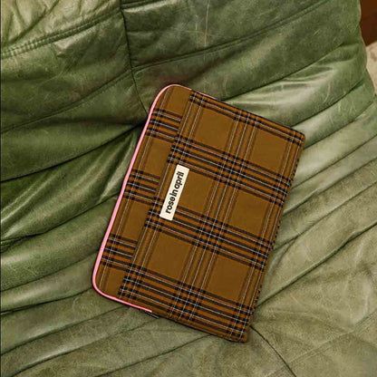 pochette ordinateur tartan 