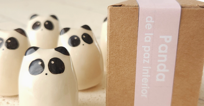 Porte-bonheur - Totem - Panda de la paix intérieure