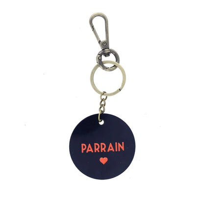 Porte-clés résine - Parrain