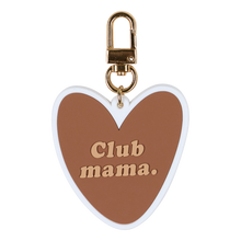 Porte-clés marron - Club mama