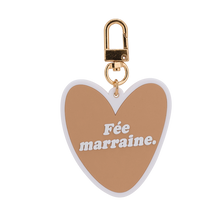 Porte-clés beige - Fée marraine