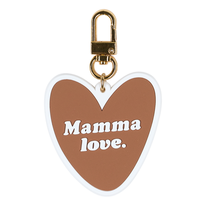 Porte-clés marron - Mamma Love