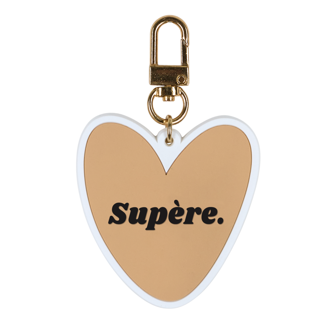 Porte-clés beige - Supère