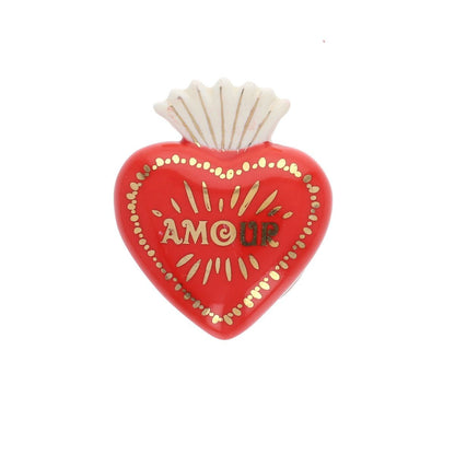 Coeur ex-voto porte-bonheur - Amour