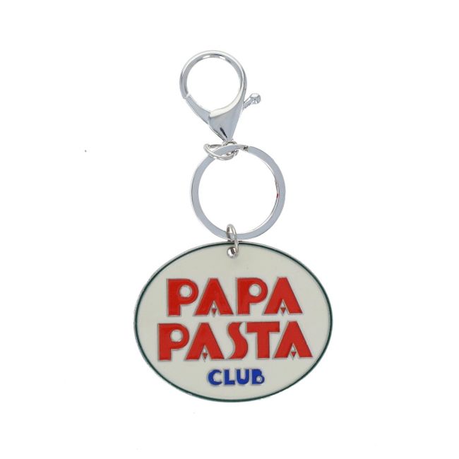 porte clé métal papa pasta