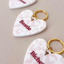 porte clés coeur leo bestie