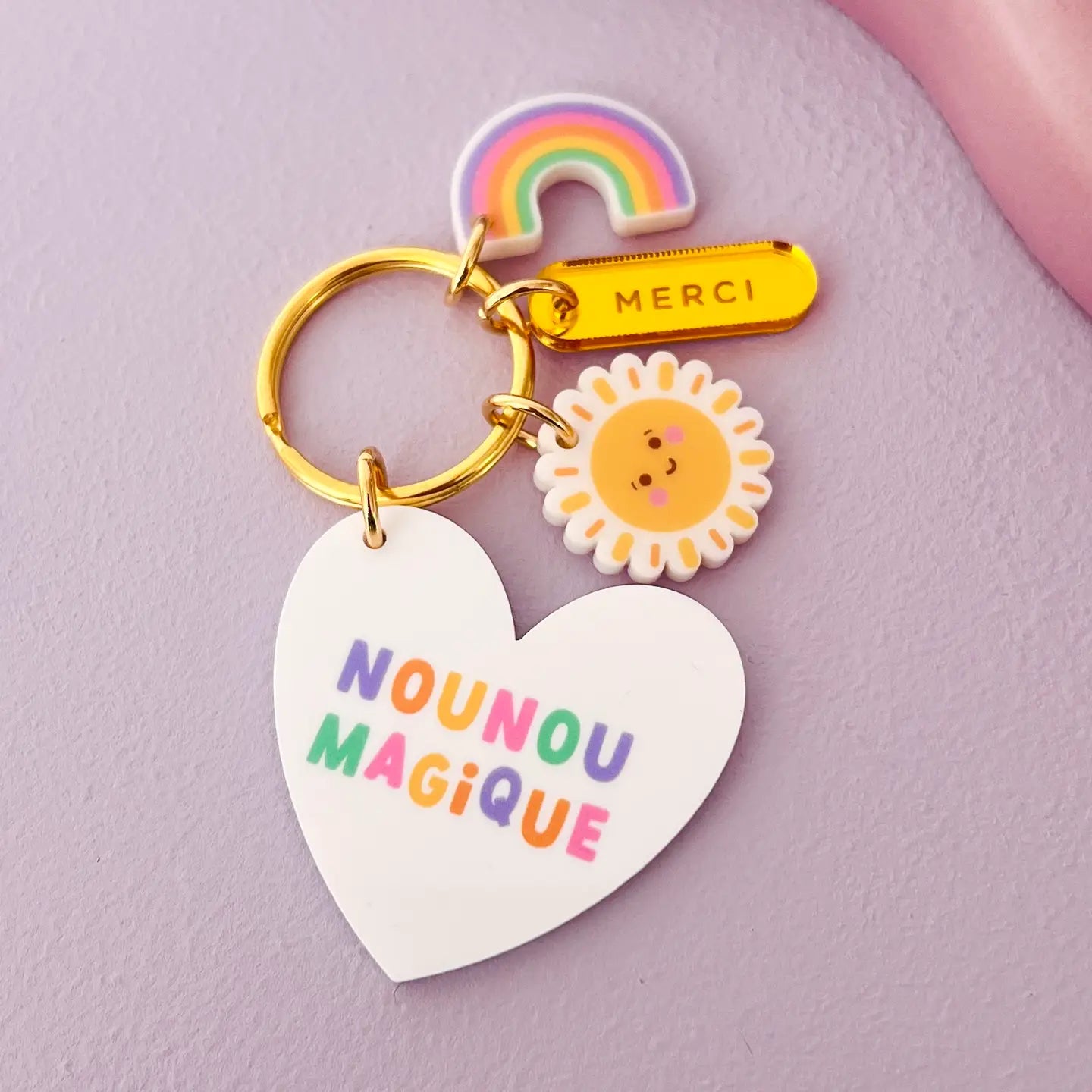 porte clés grigri nounou magique