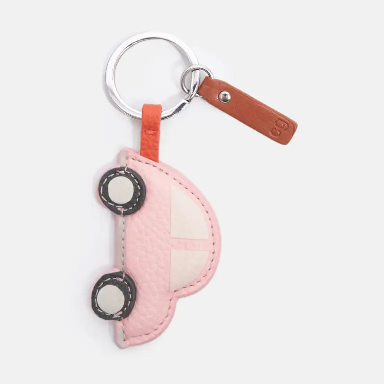 porte clés voiture rose Caroline gardner