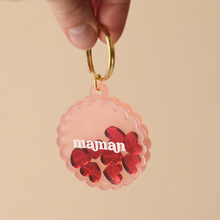 porte clé à secouer maman mots doux