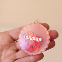 porte clé à secouer maman mots doux 