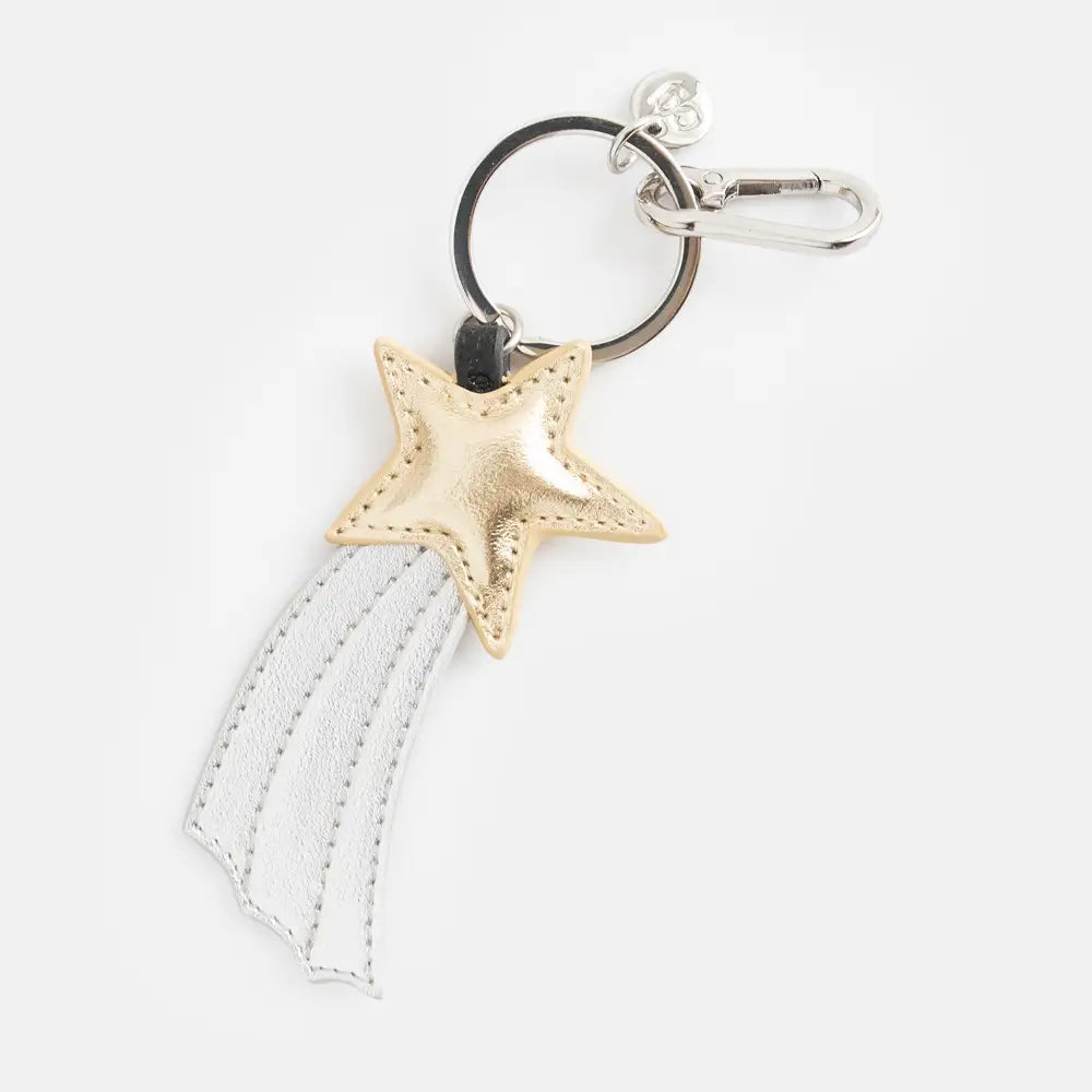 porte clé étoile filante doré Caroline Gardner 