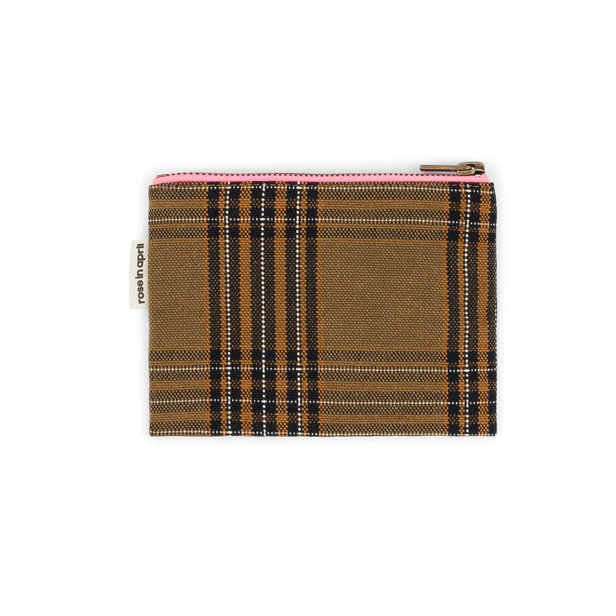 porte monnaie marie carreaux tartan