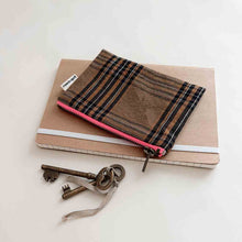 porte monnaie marie carreaux tartan