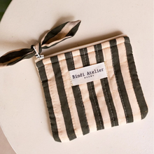 porte monnaie stripes Leaf bindi atelier
