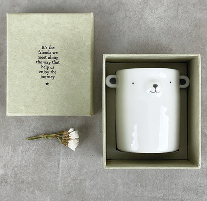 Vase/pot rond - Ours