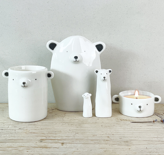 Vase/pot rond - Ours