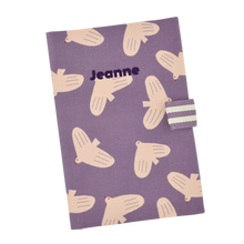 protège carnet de santé oiseaux lilas petit picotin